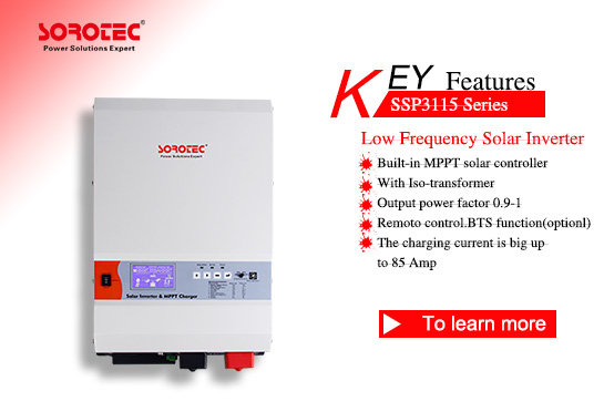 Off Grid Low Frequency Pure Sine Wave Solar Inverter SSP3115C