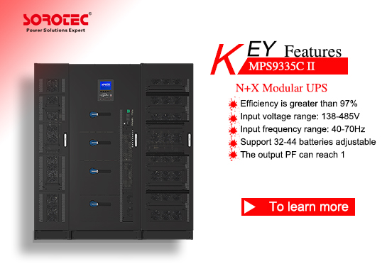 Modular High Frequency Online UPS  MPS9335C Ⅱ 50-720KVA