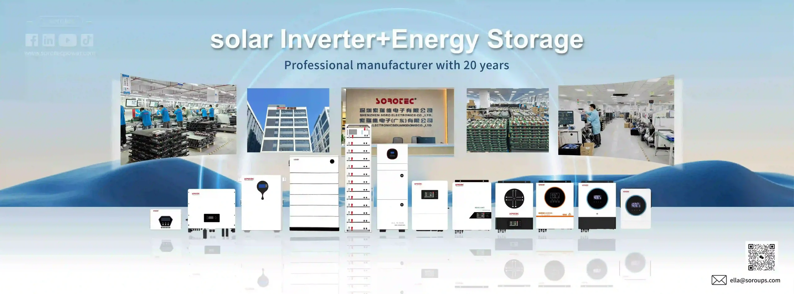 SOROTEC's lithium batteries