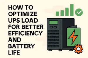 How to Optimize UPS Load for Better Efficiency and Battery Life