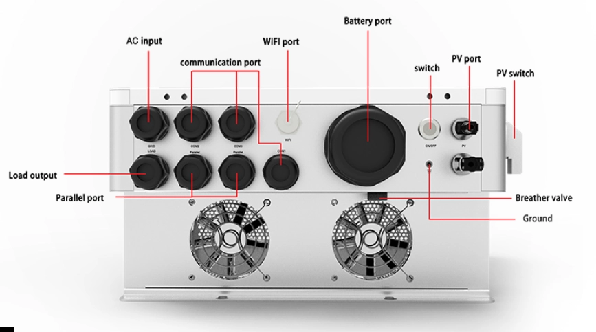Single-Phase IP66 REVO HES Hybrid Energy Storage Inverter