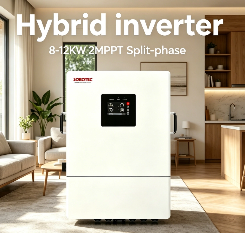 Split-Phase IP54 REVO HMT IP54 L2P G2 Hybrid Energy Storage Inverter 8-12kW
